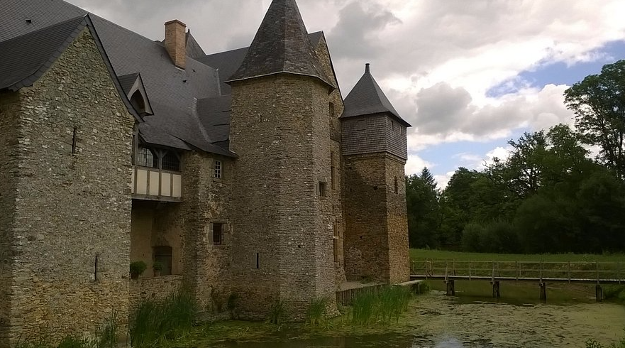 Château de la Courbe de Brée, France